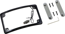 Load image into Gallery viewer, Custom Dynamics LED License Plate Frame - CVO - Black LPF-RAD-CVO-B - Side View