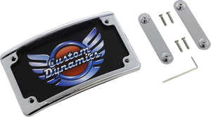 Custom Dynamics LED License Plate Frame - CVO - Chrome LPF-RAD-CVO-C - Main Product View