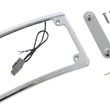 Load image into Gallery viewer, Custom Dynamics LED License Plate Frame - CVO - Chrome LPF-RAD-CVO-C - Side View
