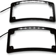 Load image into Gallery viewer, Custom Dynamics LED License Plate Frame - Chrome LPF-RAD-C-LP - Side View