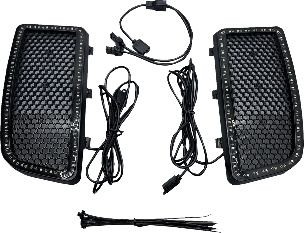 Custom Dynamics LED Light Inserts - Lower Fairing PG-LF - Main Product View