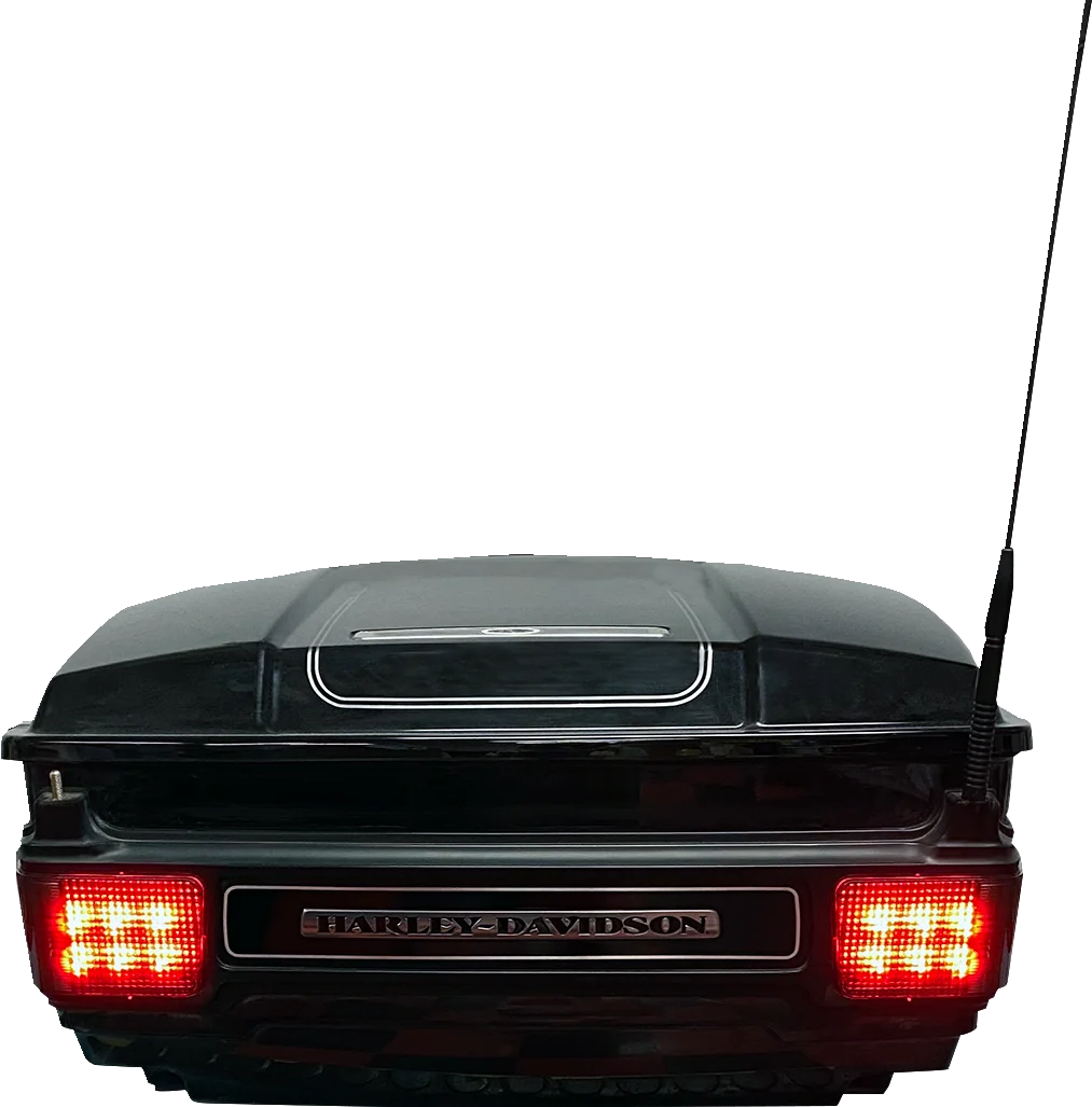 Custom Dynamics LED Light - Tour-Pak - Smoke CD-TP-13-S - Side View