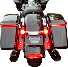 Load image into Gallery viewer, Custom Dynamics LED Lights - Red - Black CD-BOLT-R2-B - Side View