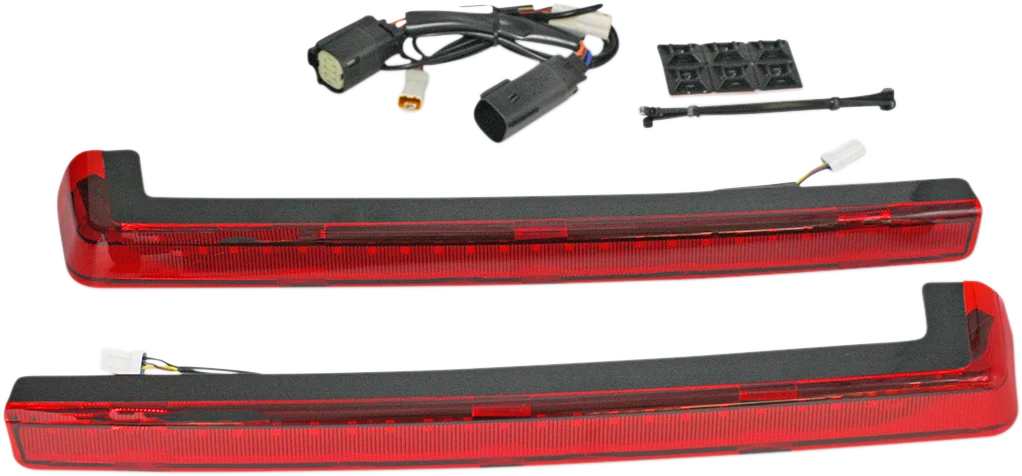 Custom Dynamics LED Run/Brake/Turn Tour-Pak® Arms - Red Lens - '06-'13 PB-TP-ARM-TPCR - Detail View