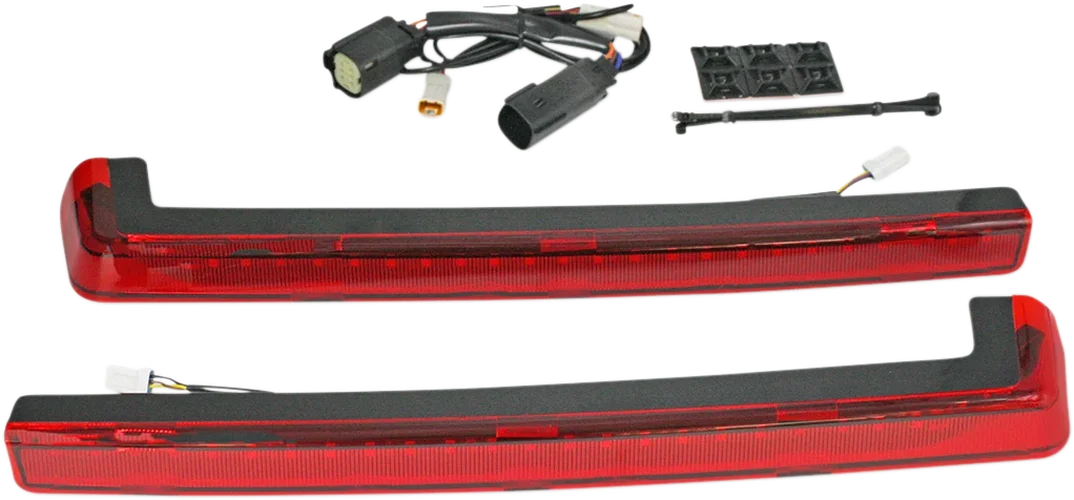 Custom Dynamics LED Run/Brake/Turn Tour-Pak® Arms - Smoke Lens - 14+ PB-TP-ARM-14S - Detail View