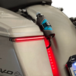 Load image into Gallery viewer, Custom Dynamics LED Saddlebag Light - Low-Profile - Smoke CD-LP-23-S - Installation View