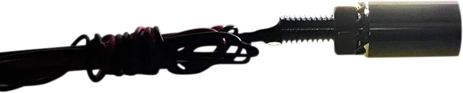 Custom Dynamics LED Tag Light - Black CD-TB-1-B - Side View