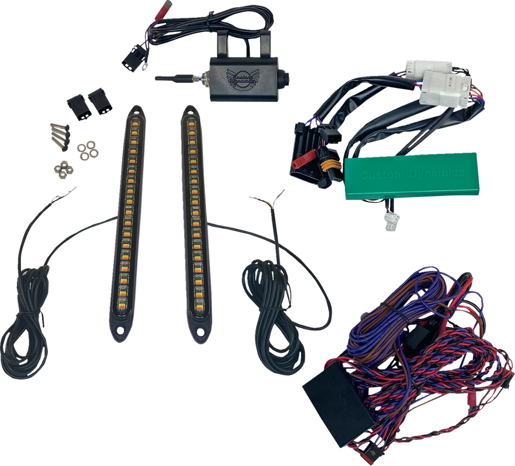 Custom Dynamics LED Turn Signals - Front/Rear - RZR CD-SXS-RZRTRAIL - Main Product View