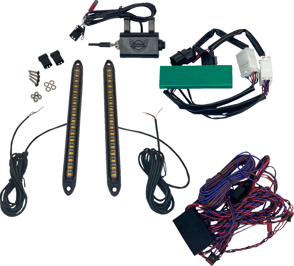 Custom Dynamics LED Turn Signals - Front/Rear - Talon CD-SXS-TA - Main Product View