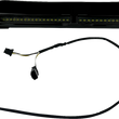 Load image into Gallery viewer, Custom Dynamics LED Windshield Trim - Gloss Black CD-RG-CV-W-B - Side View