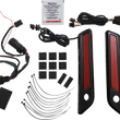 Load image into Gallery viewer, Custom Dynamics Latch Light - Saddlebag - Dual Color - Red - Black CD-SBL-DC-RB - Main Product View