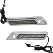 Load image into Gallery viewer, Custom Dynamics Latch Light - Saddlebag - Dual Color - Smoke - Chrome CD-SBL-DC4-SC - Main Product View