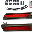 Load image into Gallery viewer, Custom Dynamics Latch Light - Saddlebag - Red - Chrome CD-SBL-BCM-RC - Side View