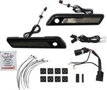 Load image into Gallery viewer, Custom Dynamics Latch Light - Saddlebag - Smoke - Black CD-SBL-BCM-SB - Main Product View