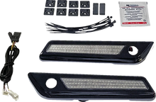 Load image into Gallery viewer, Custom Dynamics Latch Light - Saddlebag - Smoke - Black CD-SBL-BCM-SB - Side View