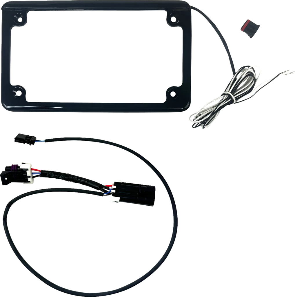 Custom Dynamics License Plate Frame - Gloss Black - Maverick CD-LPF-MAVX3 - Main Product View
