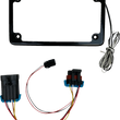 Load image into Gallery viewer, Custom Dynamics License Plate Frame - LED - w/ Tag Light - Black - SXS CD-LPF-RZR2 - Main Product View
