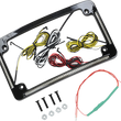 Load image into Gallery viewer, Custom Dynamics License Plate Frame - Radius - Black TF05-B - Back View