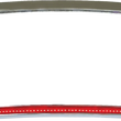 Load image into Gallery viewer, Custom Dynamics License Plate Frame - Red/White LED - Gloss Black TF08-B - Detail View