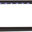 Load image into Gallery viewer, Custom Dynamics License Plate Frame with LED - Flat - Black TF07-B - Main Product View