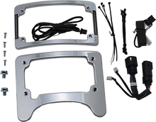 Load image into Gallery viewer, Custom Dynamics License Plate Frame/Turn Signal Eliminator - Chrome TS-ELIM-06BCM-C - Main Product View