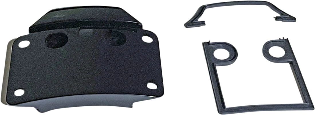 Custom Dynamics License Plate Mount - CVO - Chrome CD-CVO-MOUNT-C - Detail View