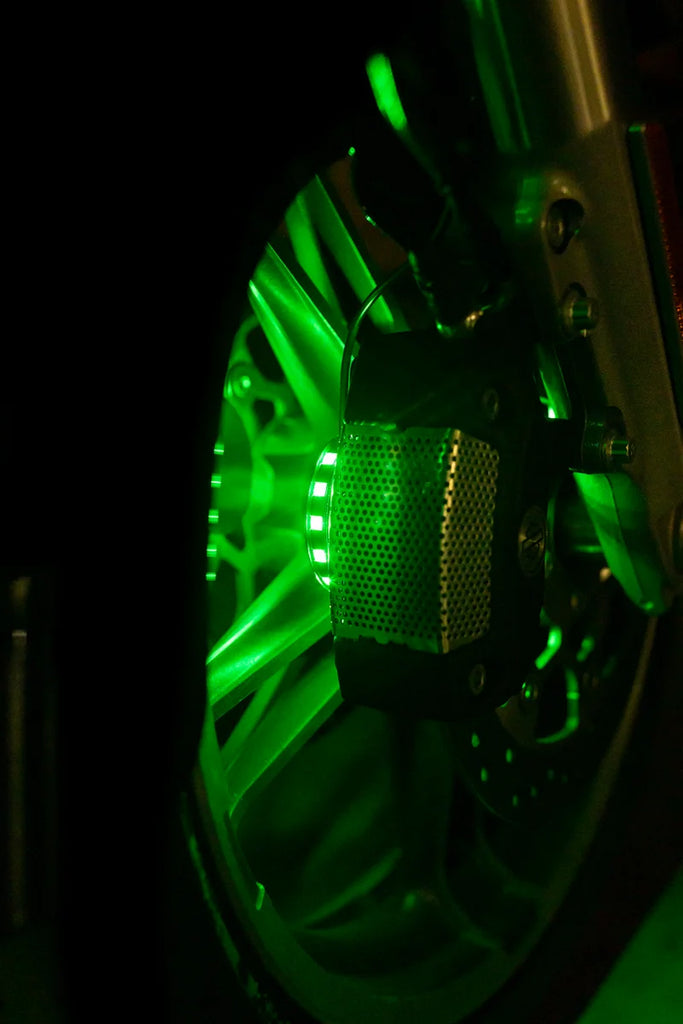 Custom Dynamics Light Wheel - Black PG-WL-B - Back View