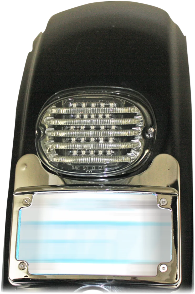 Custom Dynamics Lighted Turn Signal Eliminator Kit - Chrome CD-TS-ELIM-C - Side View