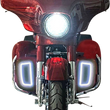 Load image into Gallery viewer, Custom Dynamics Lower Fairing Light Inserts CD-LF-AW-B - Main Product View