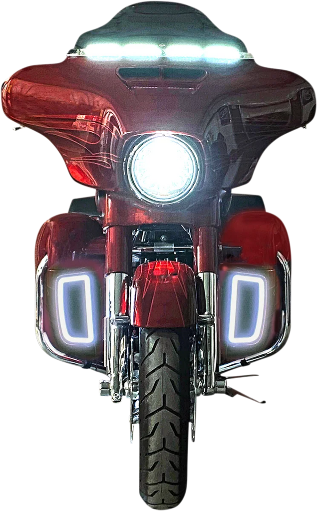 Custom Dynamics Lower Fairing Light Inserts CD-LF-AW-B - Main Product View