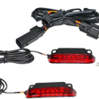 Load image into Gallery viewer, Custom Dynamics Luggage Rack Light Bar - Red CD-LR-07-R - Main Product View