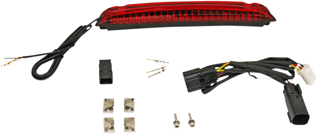 Custom Dynamics Luggage Rack Light Bar - Smoke CD-LR-09-S - Side View