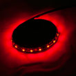 Load image into Gallery viewer, Custom Dynamics Magicflex®2 Wheel Light - Chrome/Red M215REDC - Side View