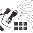 Load image into Gallery viewer, Custom Dynamics Marker Light - Saddlebag - Red - Black CD-SB-SIDE-RB - Side View