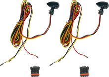 Load image into Gallery viewer, Custom Dynamics Micro Turn Signals - Dual - Amber/Red- Black CD-MICRO-AR2-B - Main Product View