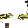 Load image into Gallery viewer, Custom Dynamics Micro Turn Signals - Dual - Amber/White - Chrome CD-MICRO-AW-C - Side View