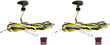 Load image into Gallery viewer, Custom Dynamics Micro Turn Signals - Dual - Amber/White - Chrome CD-MICRO-AW-C - Side View