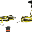 Load image into Gallery viewer, Custom Dynamics Micro Turn Signals - Dual - Amber/White - Chrome CD-MICRO-AW-C - Side View