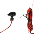 Load image into Gallery viewer, Custom Dynamics Micro Turn Signals - Red -Black CD-MICRO-R-B - Side View