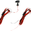 Load image into Gallery viewer, Custom Dynamics Micro Turn Signals - Red -Chrome CD-MICRO-R-C - Side View