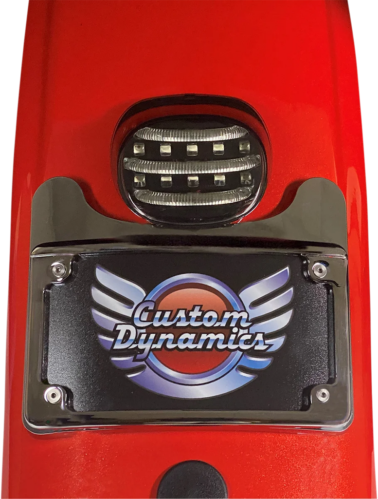 Custom Dynamics Mini Taillight - Red PB-ELIMTL-BCM-R - Side View