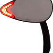 Load image into Gallery viewer, Custom Dynamics Mirror - Side View - with LED Turn Signal - Black CD-MIR-PLUG-B - Back View