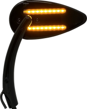 Load image into Gallery viewer, Custom Dynamics Mirror - Side View - with LED Turn Signal - Black CD-MIR-PLUG-B - Installation View