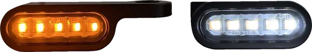 Custom Dynamics Mirror Turn Signals CD-MMTS-AW-B - Side View