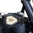 Load image into Gallery viewer, Custom Dynamics Mirrors - SXS - Side View - Hexagon - Black SXS-MIRROR - Side View