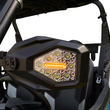 Load image into Gallery viewer, Custom Dynamics Mirrors - SXS - Side View - Hexagon - Black SXS-MIRROR - Back View