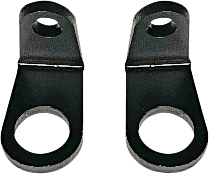 Custom Dynamics Mount - Micro Turn Signal - L-Bracket - Black CD-MICRO-LB - Side View