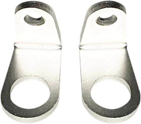 Custom Dynamics Mount - Micro Turn Signal - L-Bracket - Silver CD-MICRO-L - Side View