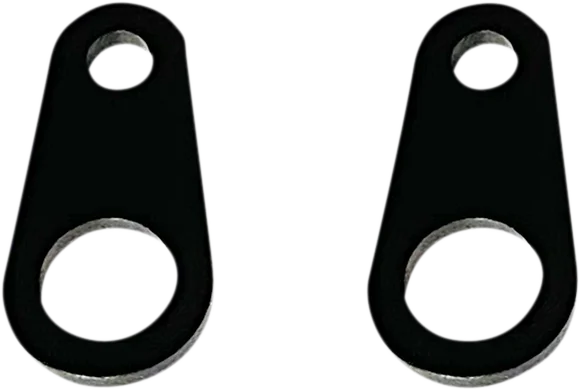 Custom Dynamics Mount - Micro Turn Signal - Straight Bracket - Black CD-MICRO-SB - Side View
