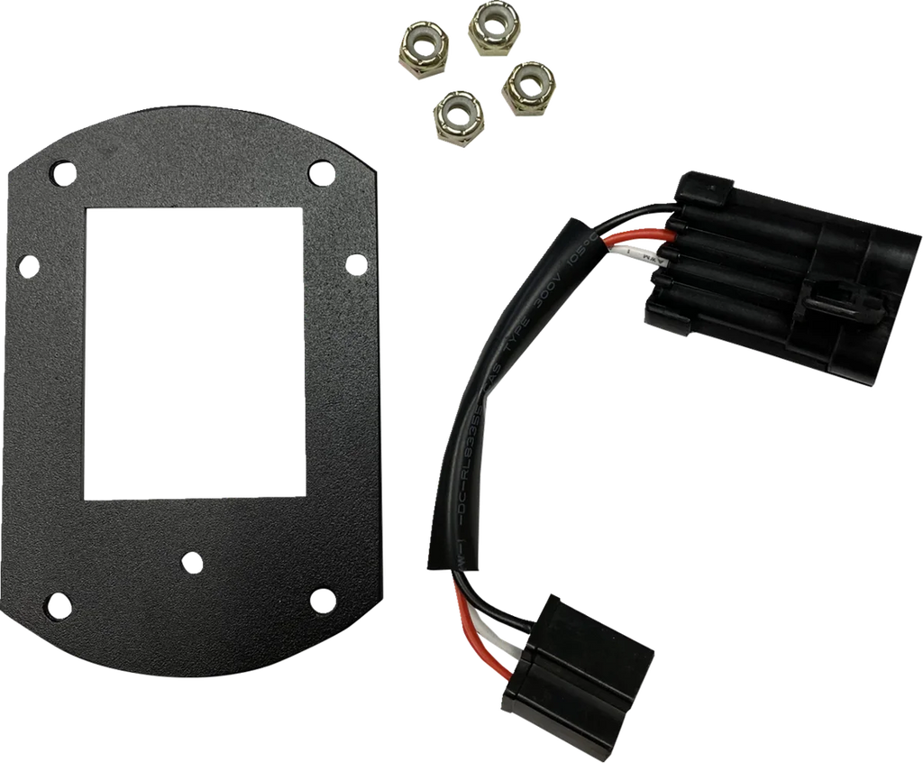 Custom Dynamics Mounting Kit - Headlight - Satin Black - FXLRST CD-LRST-HL-KIT - Main Product View